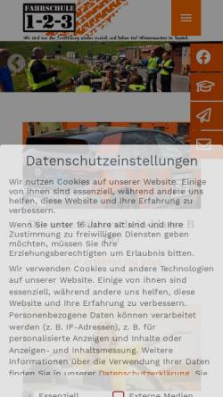 Vorschau der mobilen Webseite www.fahrschule-am-loh.de, Fahrschule am Loh