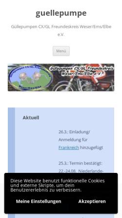 Güllepumpen CX/GL Freundeskreis
