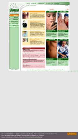 Vorschau der mobilen Webseite www.brustkrebs-web.de, Brustkrebs-Web