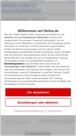 Vorschau der mobilen Webseite www.qualimedic.de, Qualimedic: Brustkrebs