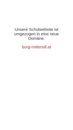 Vorschau der mobilen Webseite www.borg-mittersill.salzburg.at, BORG Mittersill