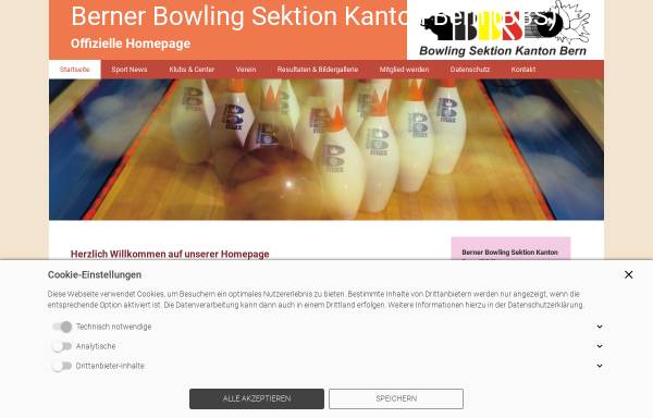 Vorschau von www.bowlingnet.ch, BowlingNet.ch