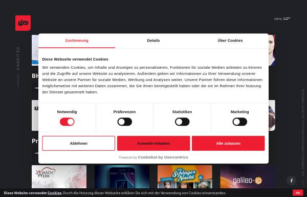 Vorschau von webprojaggt.de, Moontales Design