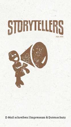Vorschau der mobilen Webseite www.storytellers-company.de, Storytellers Company