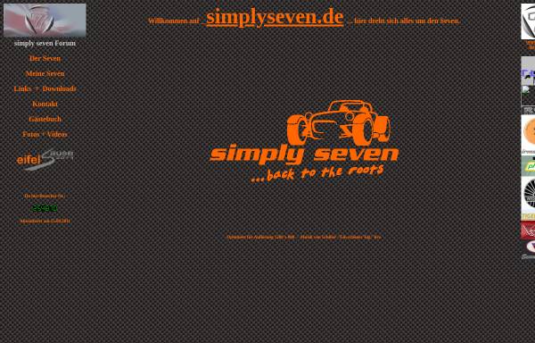 Vorschau von www.simplyseven.de, simply seven