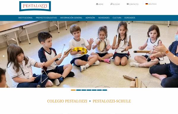 Vorschau von www.pestalozzi.edu.ar, Pestalozzi-Schule Buenos Aires