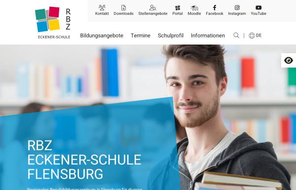 Vorschau von www.eckener-schule.de, GBS - Flensburg