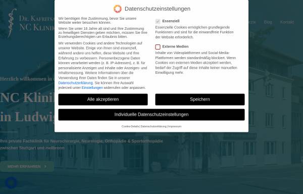 NC Klinik am Forum Ludwigsburg - Neurocentrum für Diagnostik und Therapie