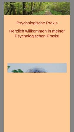 Vorschau der mobilen Webseite www.praxis-boehmer.de, Psychologische Praxis Böhmer