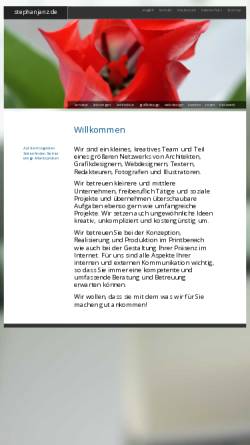 Vorschau der mobilen Webseite www.stephanjanz.de, Stephan Janz - Werbeagentur