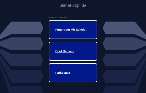 Vorschau von www.planet-vopi.de, planet-vopi.de - Volker Pischel