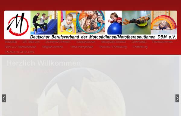 Vorschau von www.motopaedie-verband.de, Deutscher Berufsverband der Motopaeden und Mototherapeuten e.V.