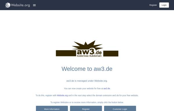 Vorschau von aw3.de, AW3.de