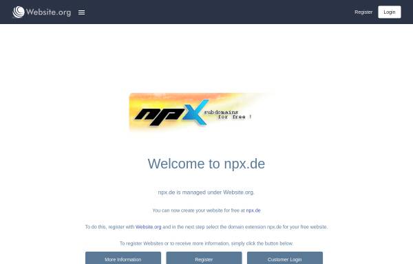 Vorschau von npx.de, npx.de