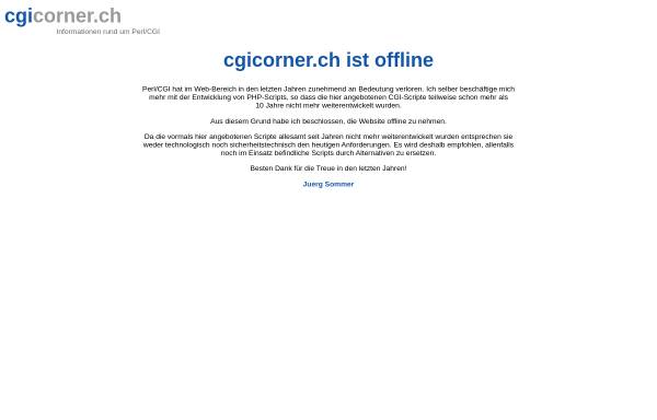 CGIcorner.ch