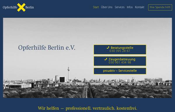 Vorschau von opferhilfe-berlin.de, Opferhilfe Berlin e.V.