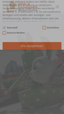 Vorschau der mobilen Webseite klotti.de, Wild- und Freizeitpark Klotten