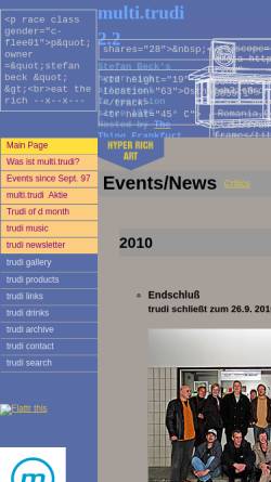 Vorschau der mobilen Webseite www.multitrudi.de, Multi.trudi
