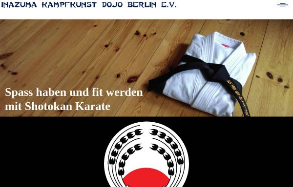 Vorschau von www.inazuma.de, Inazuma Kampfkunst Dojo
