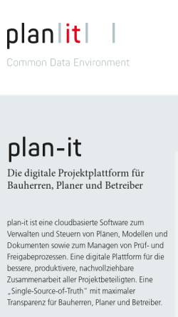 Vorschau der mobilen Webseite www.spig.com, Schüßler Plan Consult GmbH