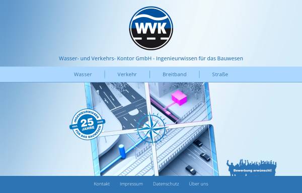 Vorschau von www.wvk.sh, Wasser- und Verkehrs-Kontor GmbH
