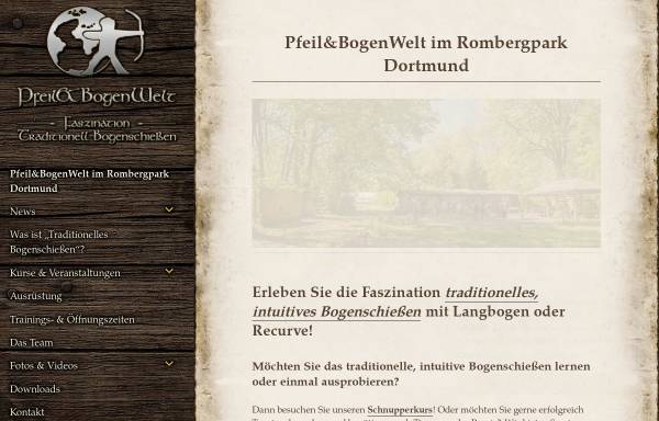 Vorschau von www.pfeilundbogenwelt.de, Pfeil & BogenWelt