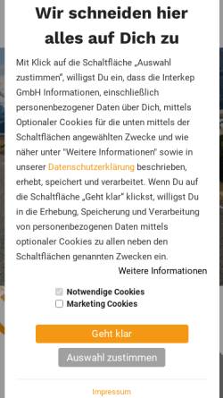 Vorschau der mobilen Webseite interkep.de, Interkep GmbH