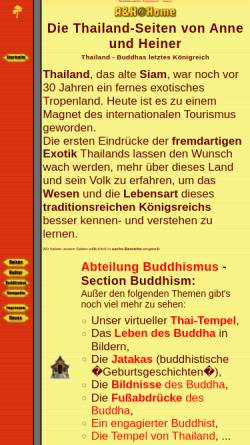Vorschau der mobilen Webseite www.hdamm.de, Buddhas letztes Königreich [Heinrich Damm]