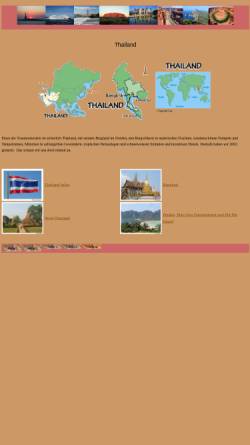 Vorschau der mobilen Webseite www.arizonas-world.de, Nordthailand und die südliche Inselwelt [Holger Quast]