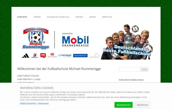 Vorschau von fussball-schule.de, Fußballschule Michael Rummenigge