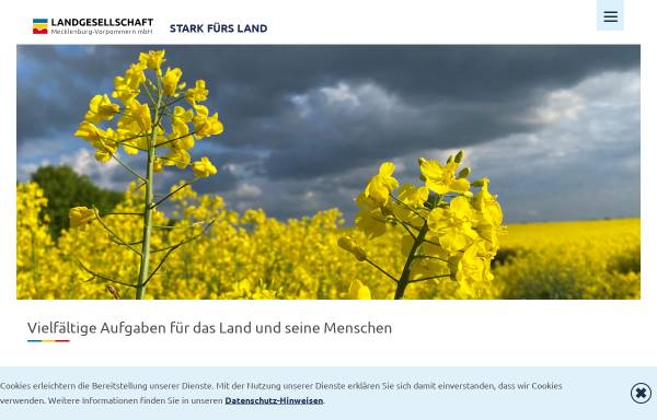 Vorschau von www.lgmv.de, Landgesellschaft Mecklenburg-Vorpommern mbH
