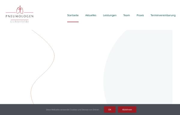Vorschau von www.pneumologen-berlin.de, Gemeinschaftspraxis Pneumologen-Lichterfelde