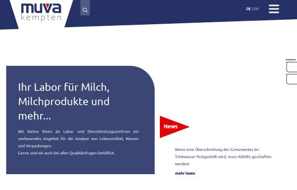 Vorschau von www.muva.de, MUVA Kempten