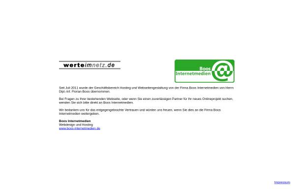 Vorschau von www.werte-im-netz.de, Werte-im-netz.de GmbH