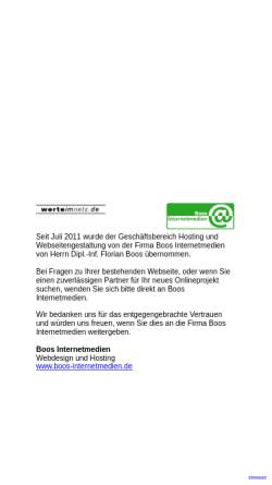 Vorschau der mobilen Webseite www.werte-im-netz.de, Werte-im-netz.de GmbH
