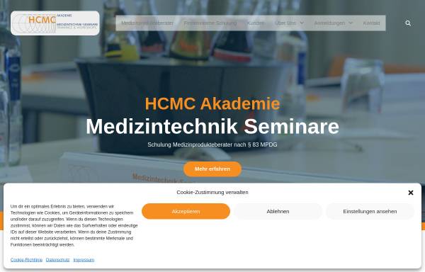Vorschau von www.hcmc-marketing.de, HCMC Health Care Marketing Consulting, Inh. Dr. André Henke
