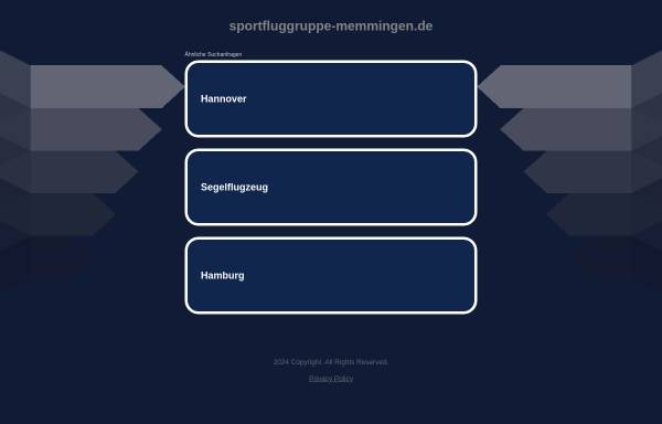 Vorschau von www.sportfluggruppe-memmingen.de, Sportfluggruppe Memmingen e.V.