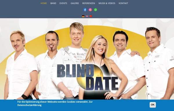Vorschau von www.blind-date-band.de, Blind-Date