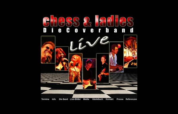 Vorschau von www.chess-coverband.de, Chess & Ladies