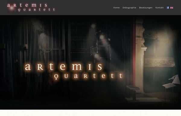 Vorschau von www.artemisquartett.de, Artemis Quartett