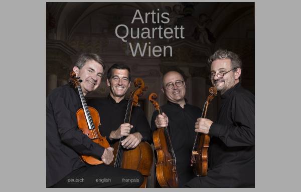 Vorschau von www.artis-quartett.at, Artis-Quartett