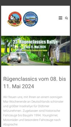 Vorschau der mobilen Webseite www.motorevival.de, Hamburger Stadtpark Revival