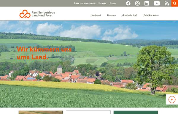 Vorschau von www.grundbesitzerverbaende.de, Arbeitsgemeinschaft der Grundbesitzerverbände e.V.