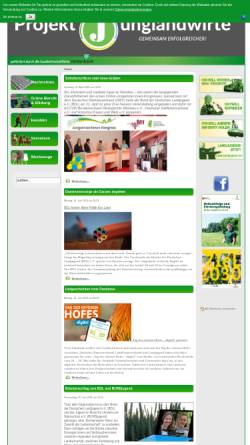 Vorschau der mobilen Webseite junglandwirte.de, Bund der Deutschen Landjugend