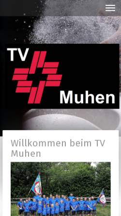 Vorschau der mobilen Webseite www.stvmuhen.ch, Turnverein Muhen