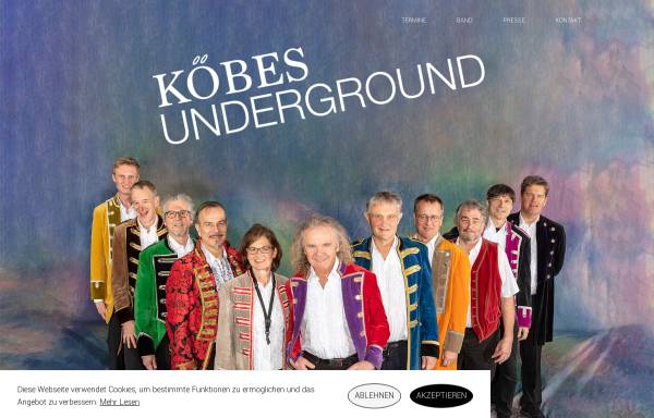 Vorschau von www.koebesunderground.de, Köbes Underground