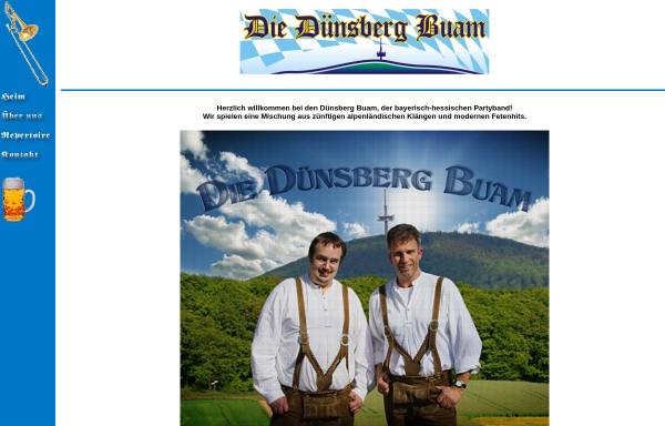 Vorschau von www.duensberg-buam.de, Dünsberg Buam