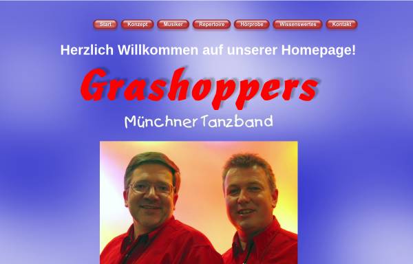 Vorschau von www.grashoppers-duo.de, Grashoppers