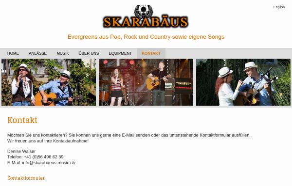 Vorschau von www.skarabaeus-music.ch, Skarabäus