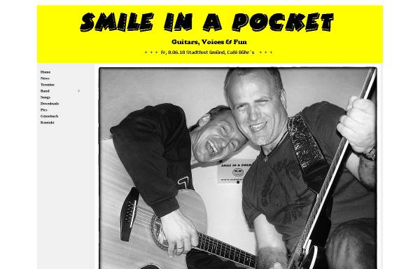 Vorschau von smileinapocket.de, Smile in a Pocket